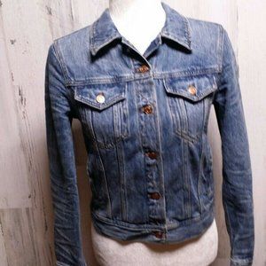 J. Crew Classic Blue Denim Jacket